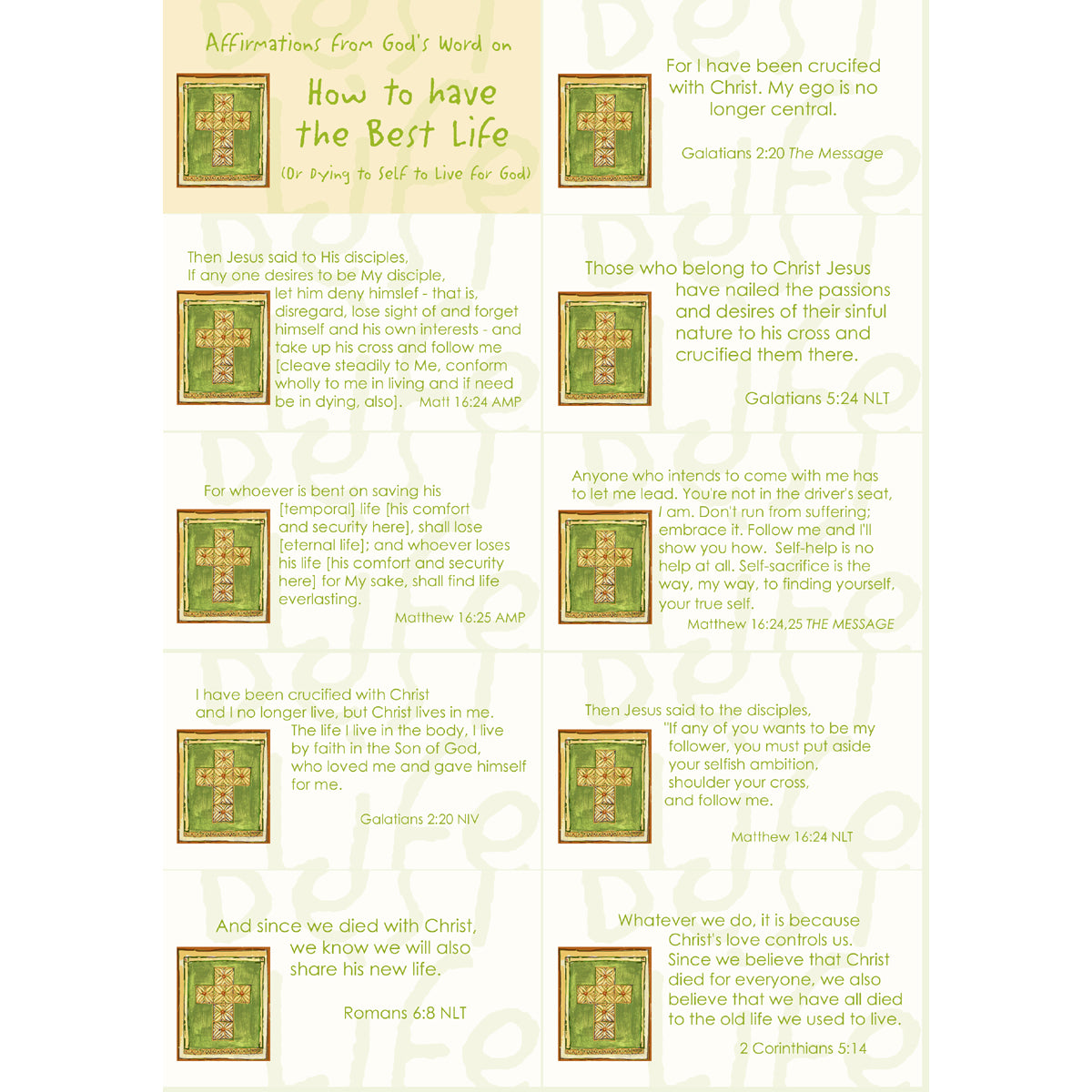 File Download - Best Life (Die to Self, Live for God)