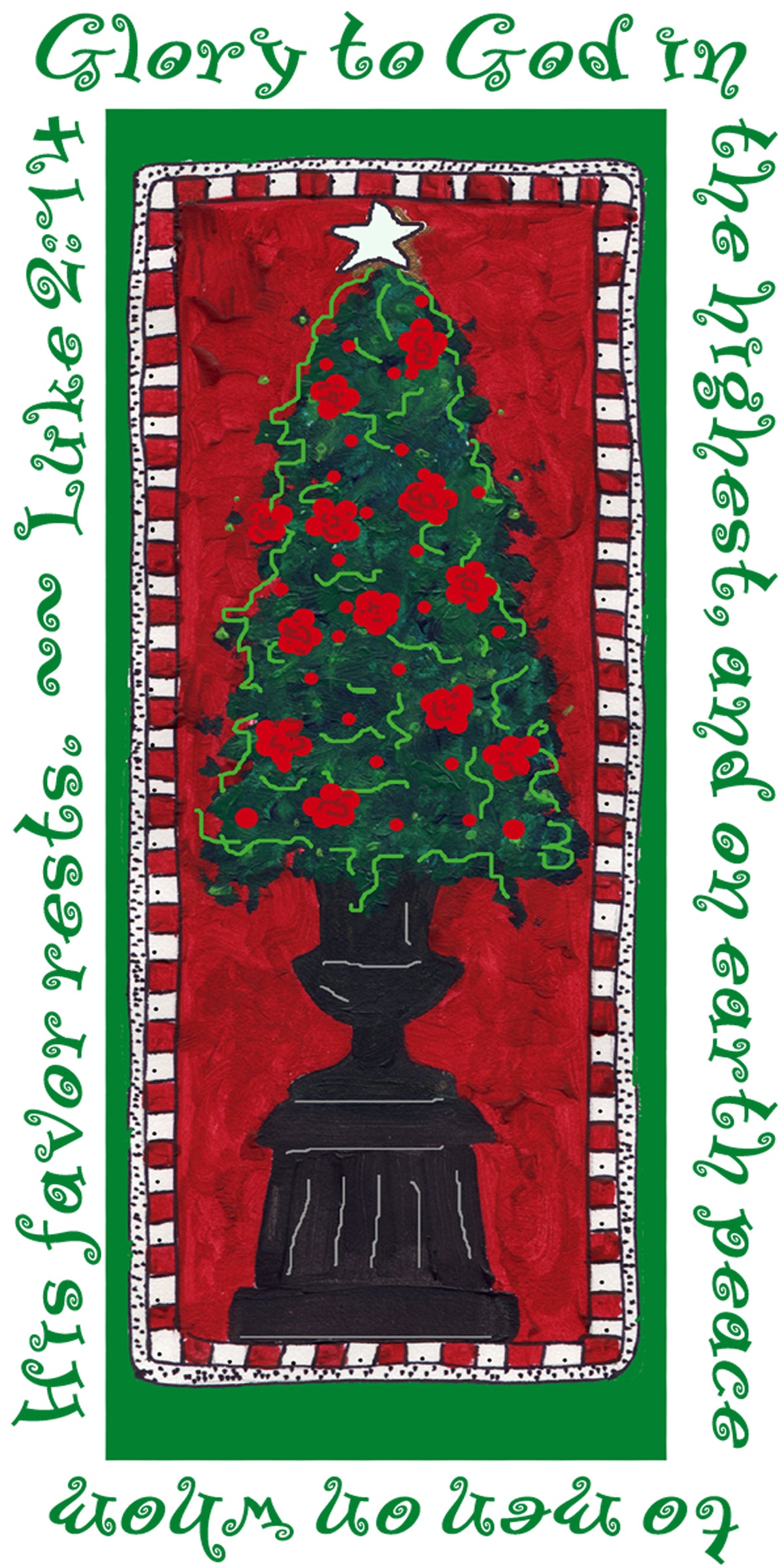 A Very Merry Christmas - A Christmas Tree Sweatshirt Hoodie