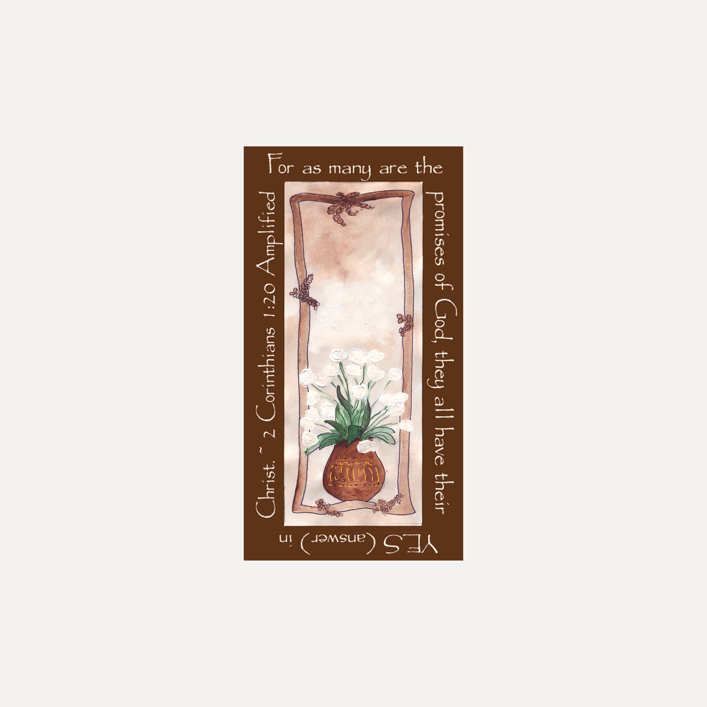 Vivid Orange - Tulips in a Basket Magnet