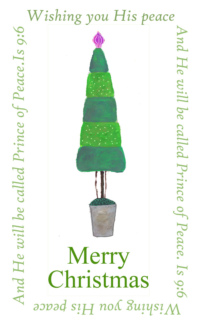 A Very Merry Christmas - Striped Tree Sweatshirt Hoodie