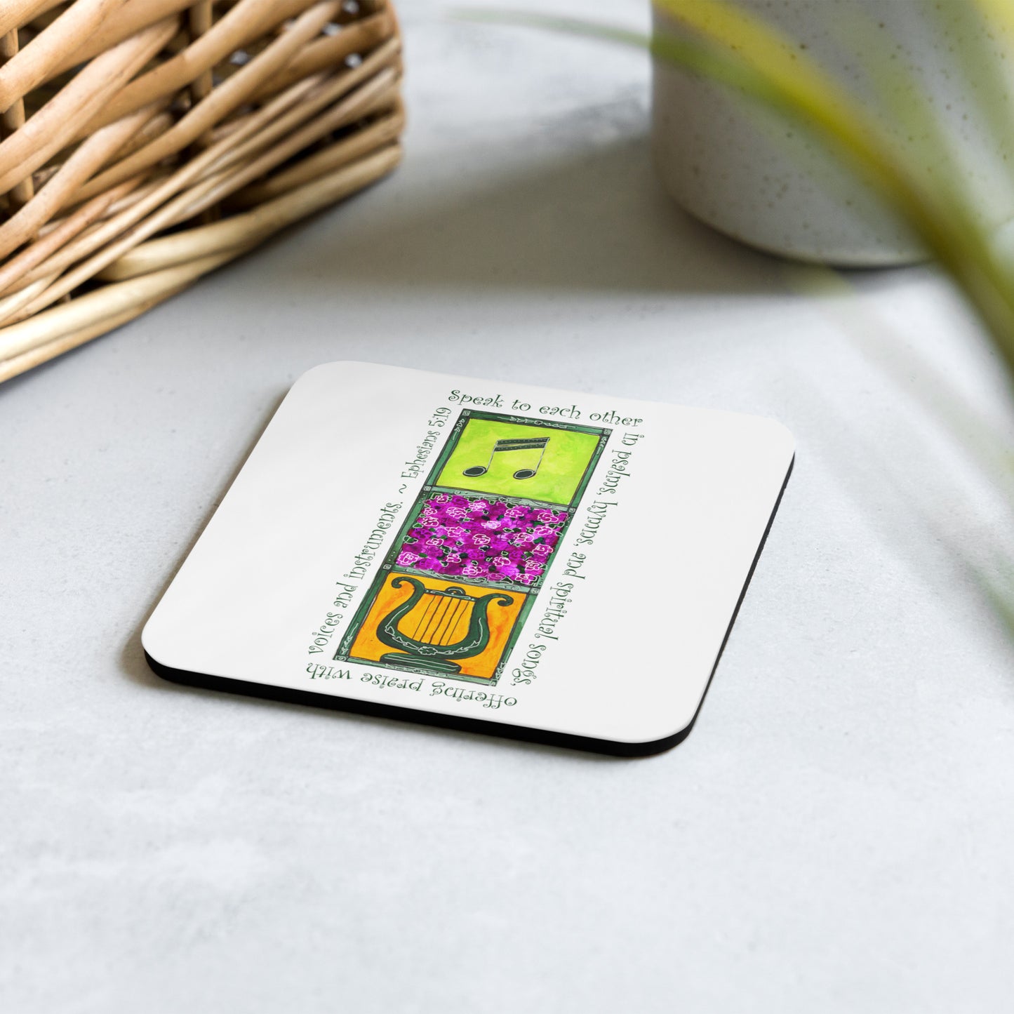 Lively Green - Sing to the Lord Coaster