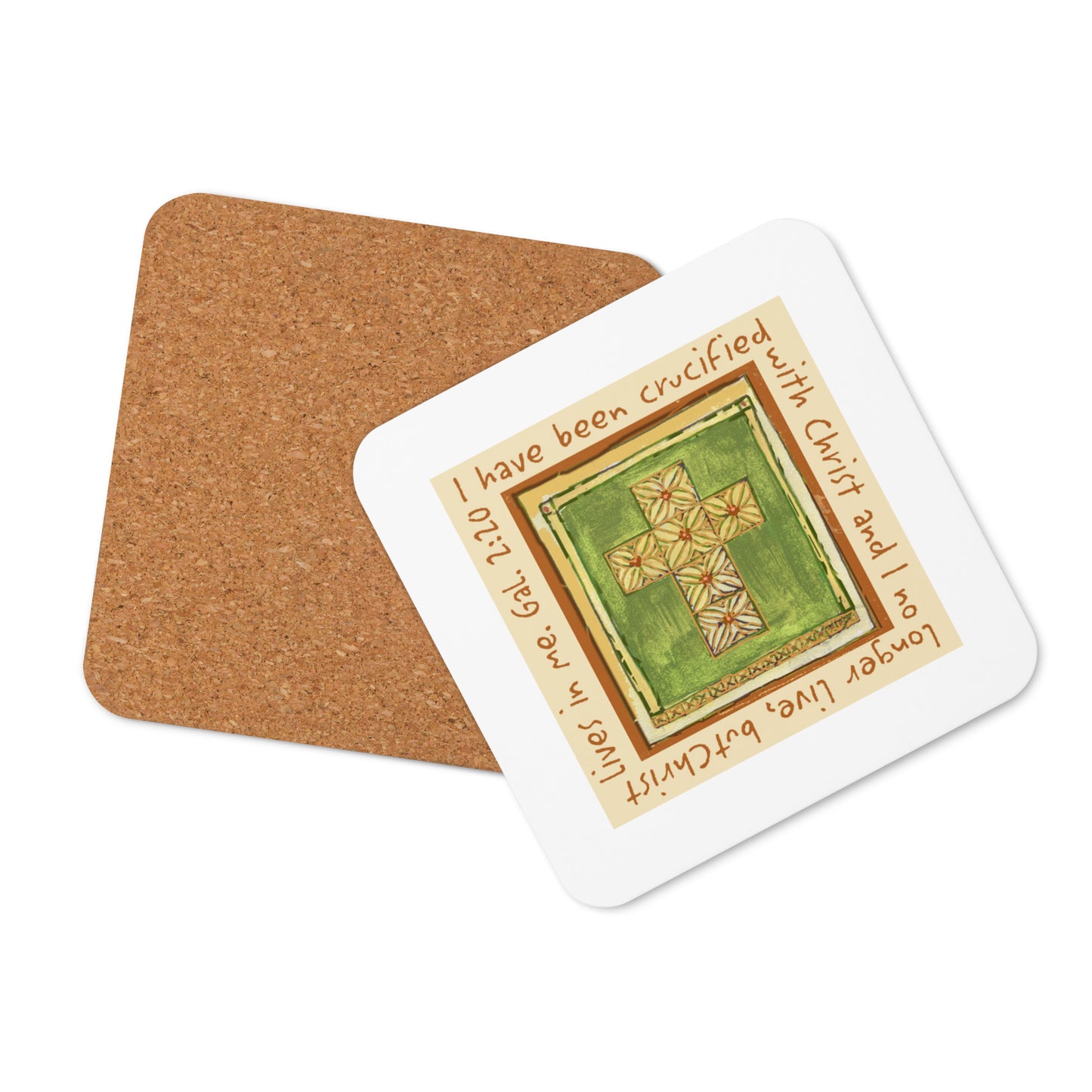 Vibrant Yellow - Hawaiian Cross Coaster