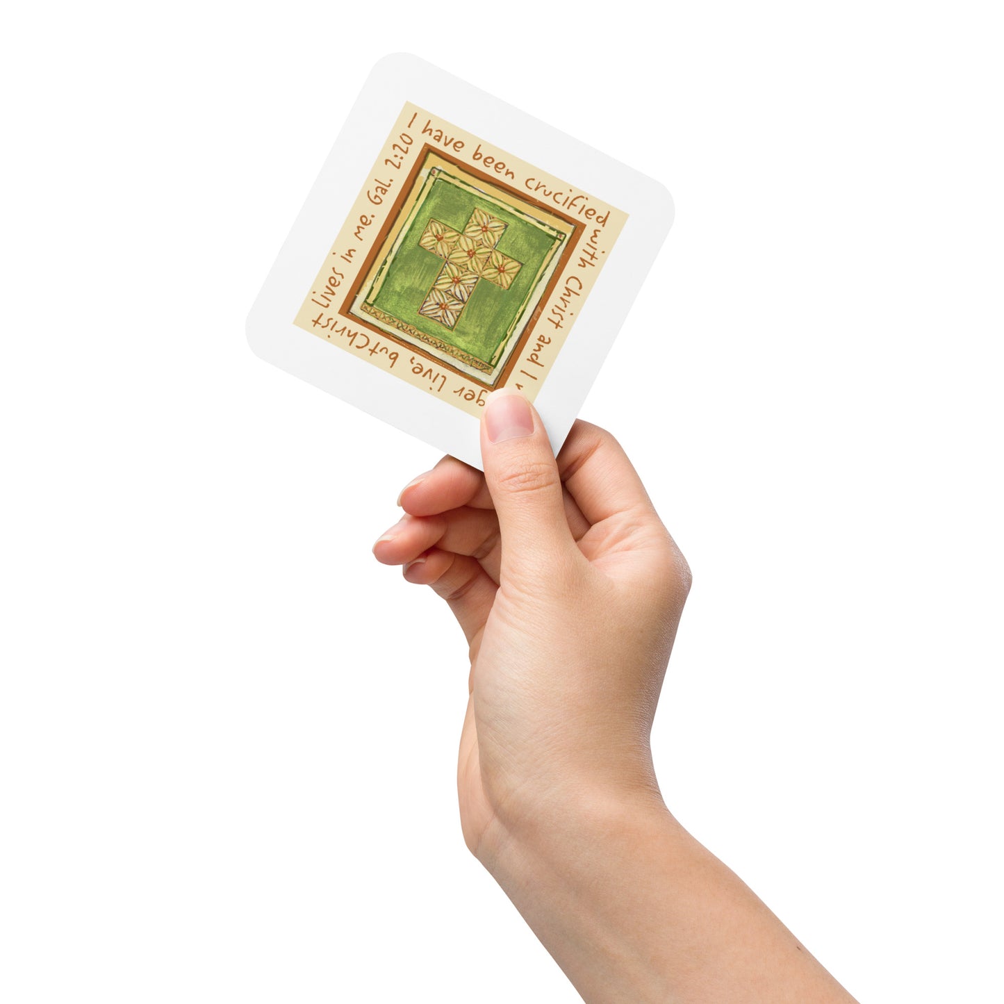 Vibrant Yellow - Hawaiian Cross Coaster