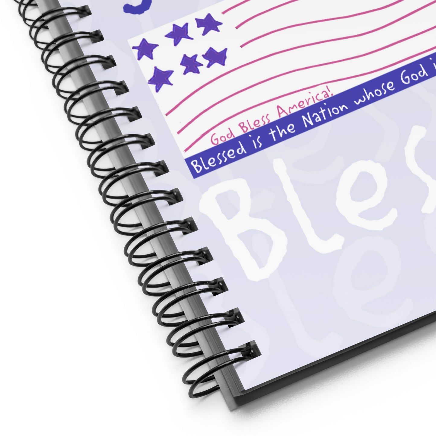 Heavenly Blue - Funky Flag Journal