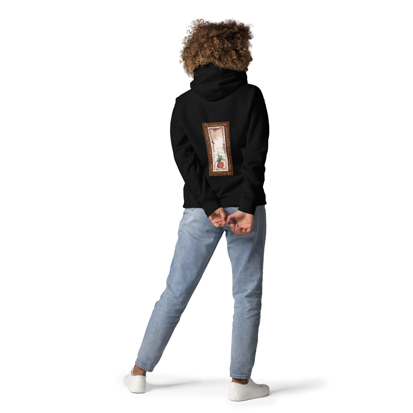 Vivid Orange - Tulips in a Basket Sweatshirt Hoodie