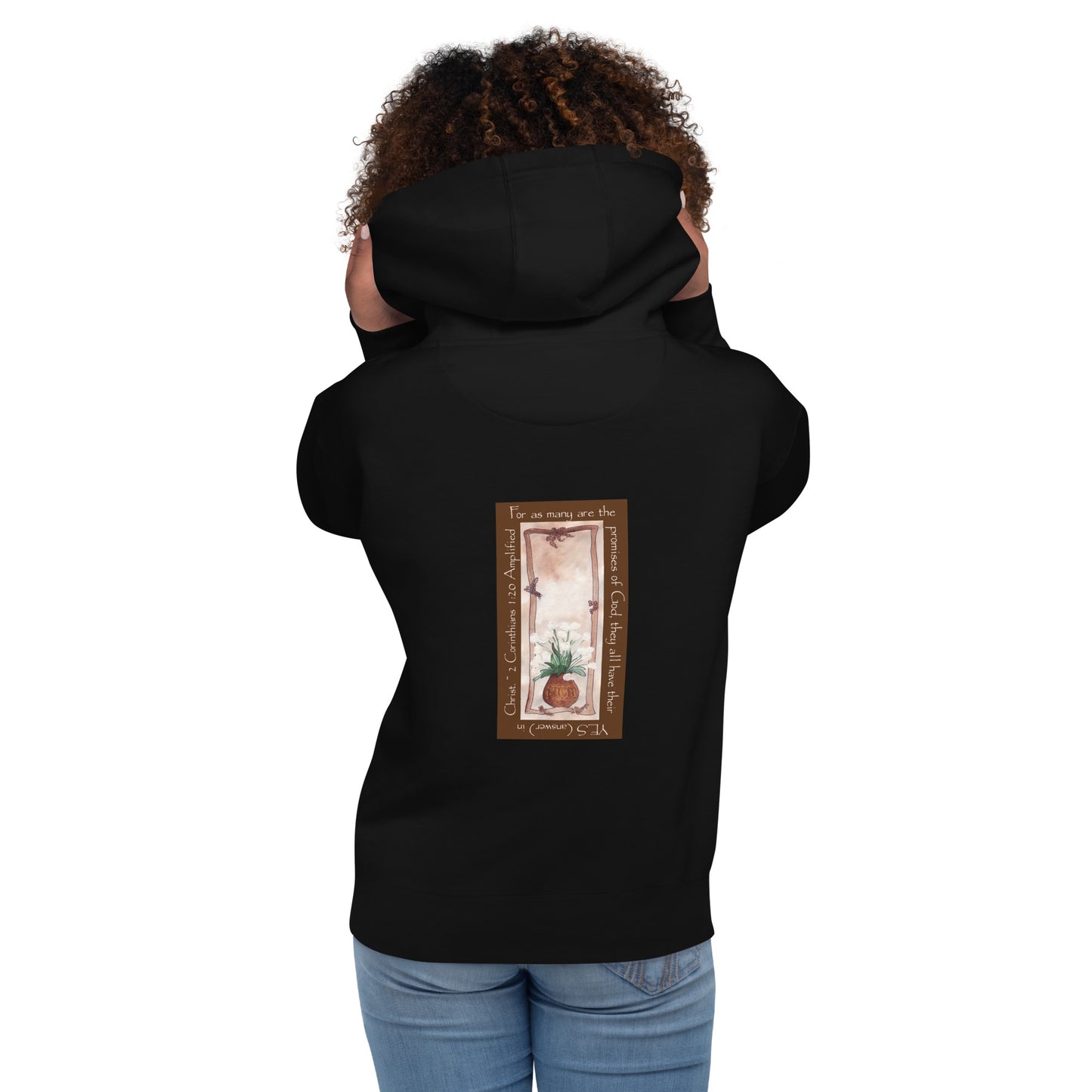 Vivid Orange - Tulips in a Basket Sweatshirt Hoodie