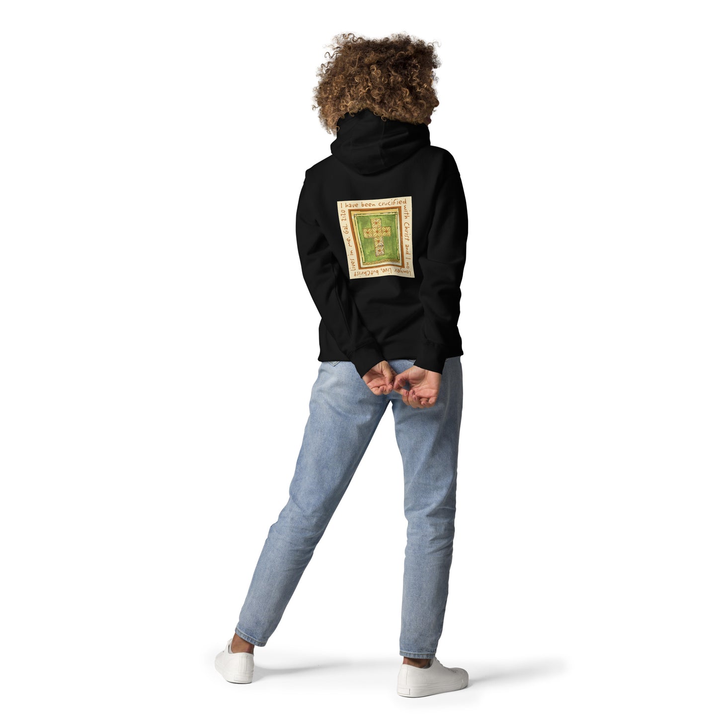 Vibrant Yellow - Hawaiian Cross Sweatshirt Hoodie