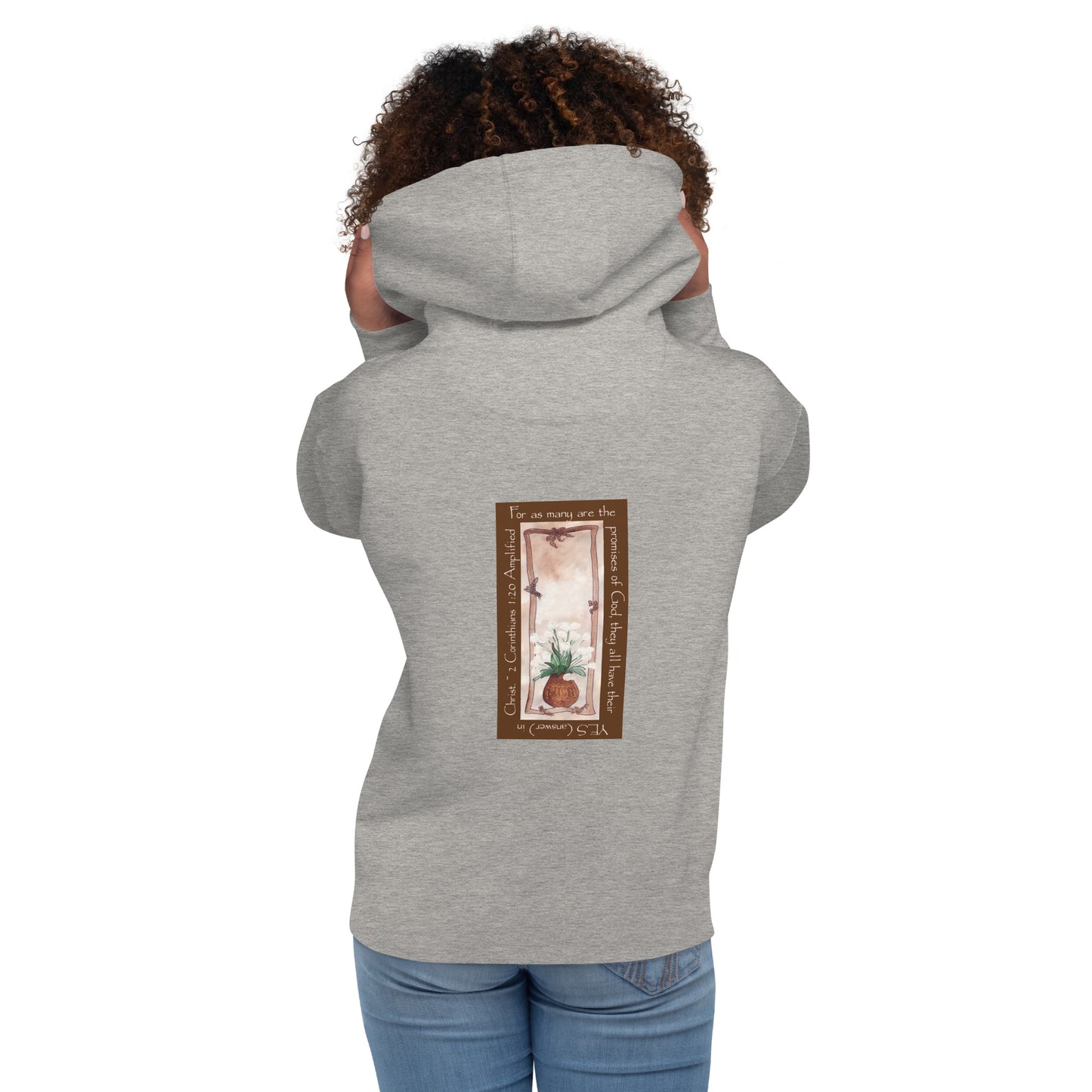 Vivid Orange - Tulips in a Basket Sweatshirt Hoodie