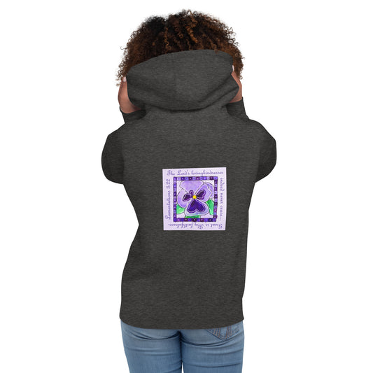Deep Purple - Pansies Sweatshirt Hoodie