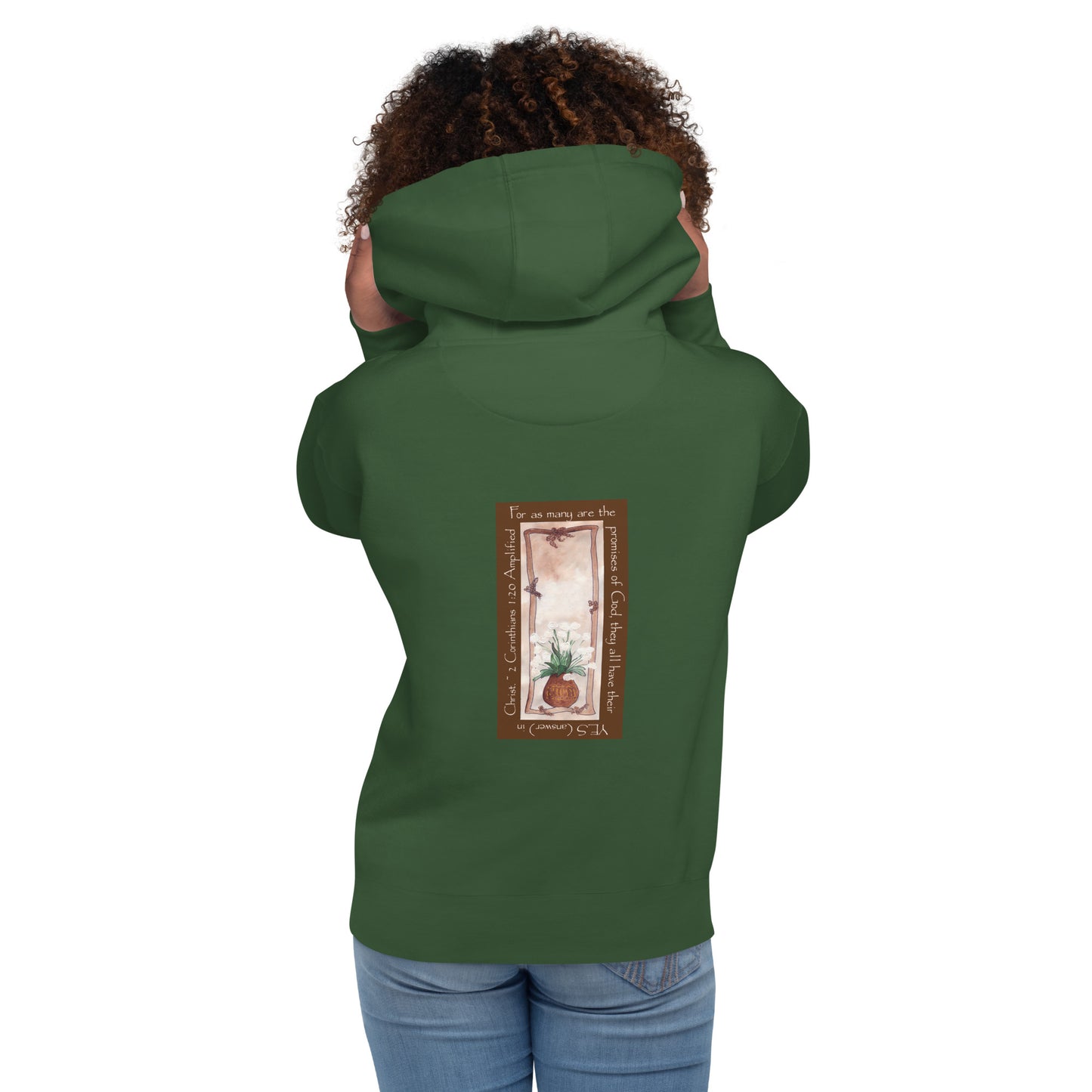 Vivid Orange - Tulips in a Basket Sweatshirt Hoodie