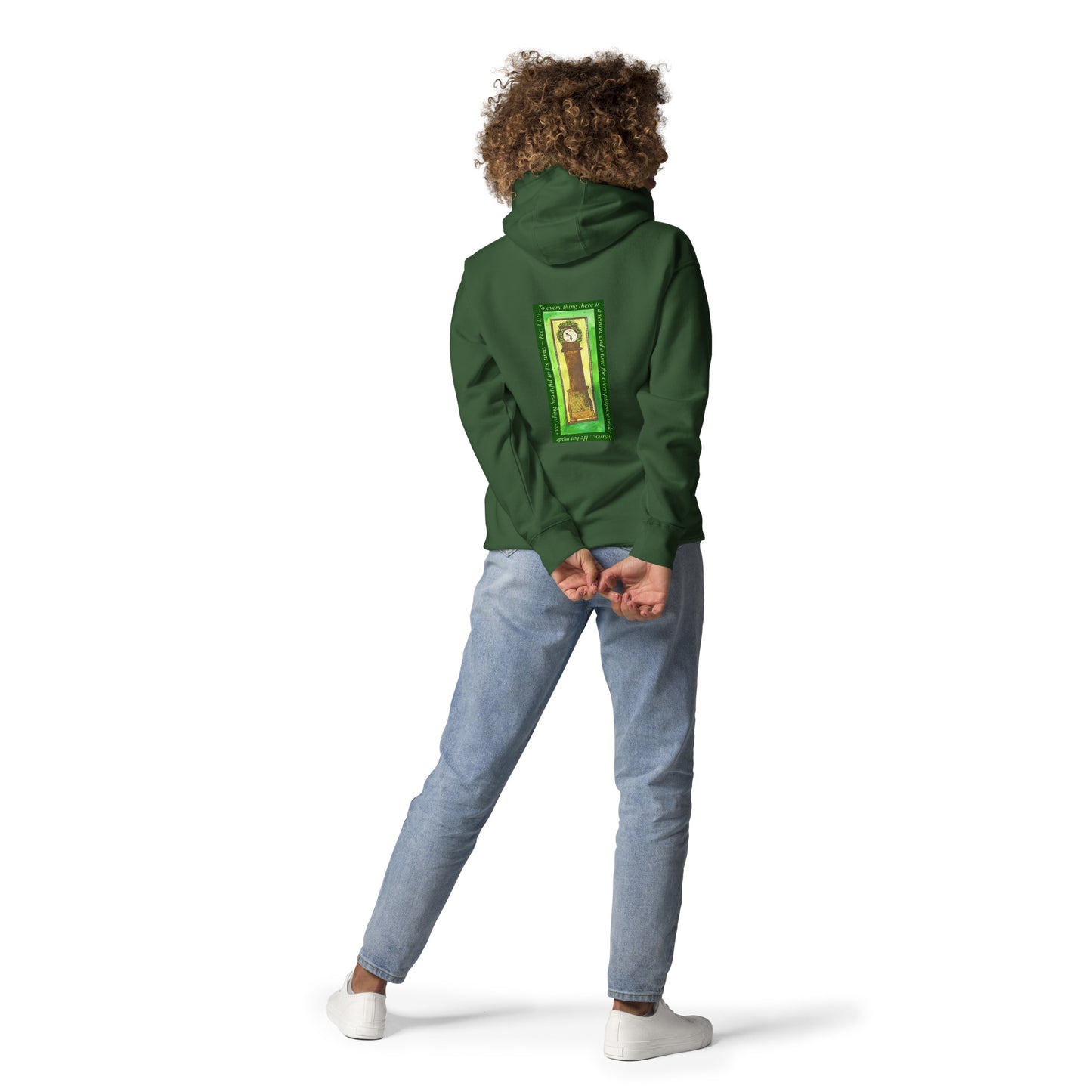 Lively Green - Beautiful in Time Sweatshirt Hoodie