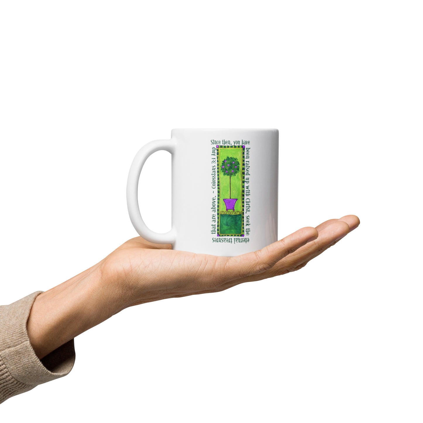 Lively Green - Topiary Mug
