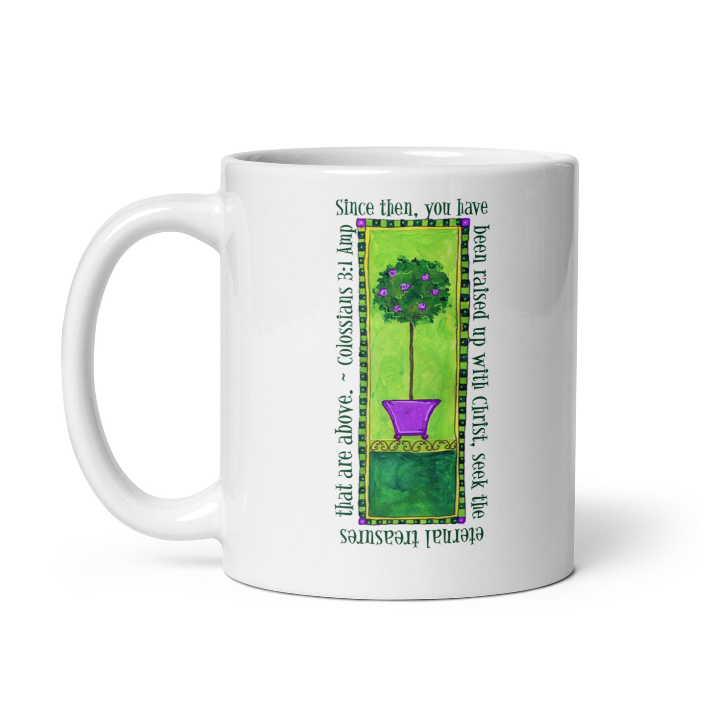 Lively Green - Topiary Mug