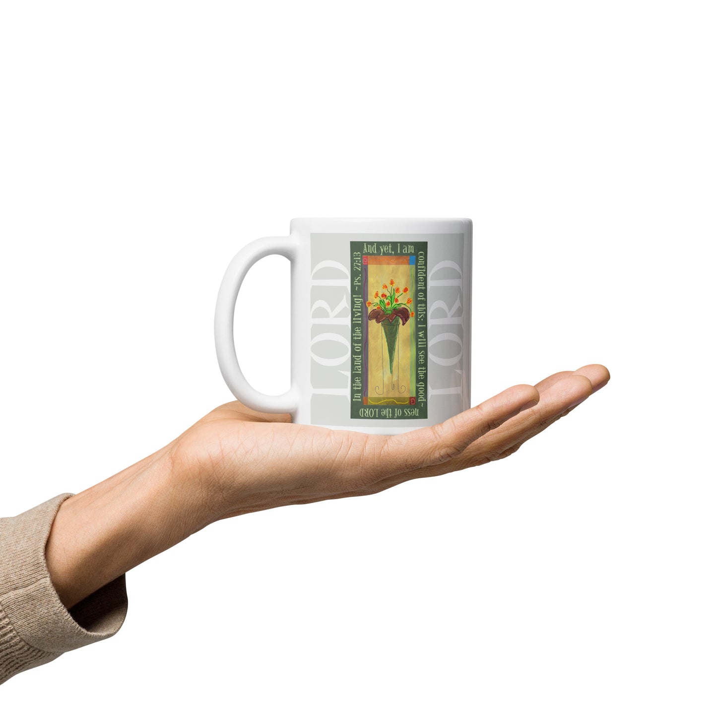 Vibrant Yellow - Tall Tulips Mug