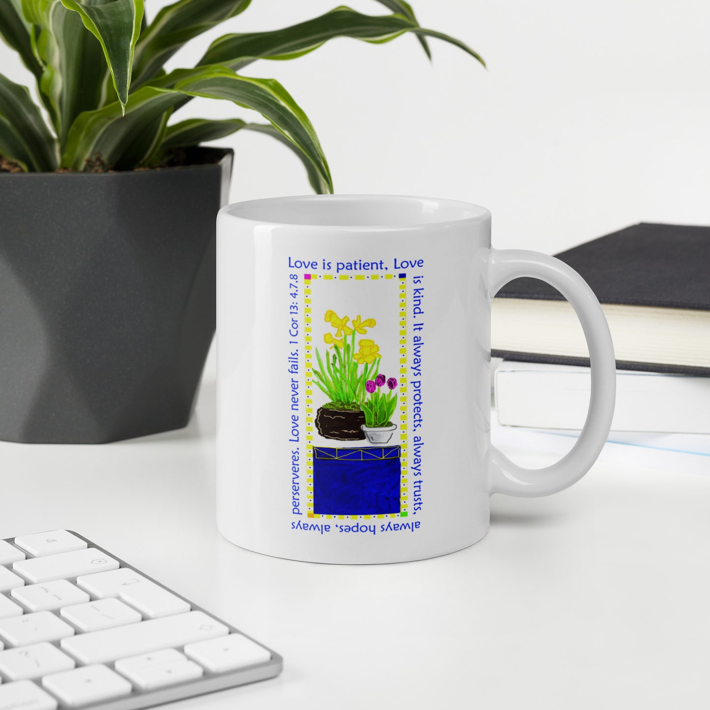 Vibrant Yellow - Daffodils and Tulips Mug