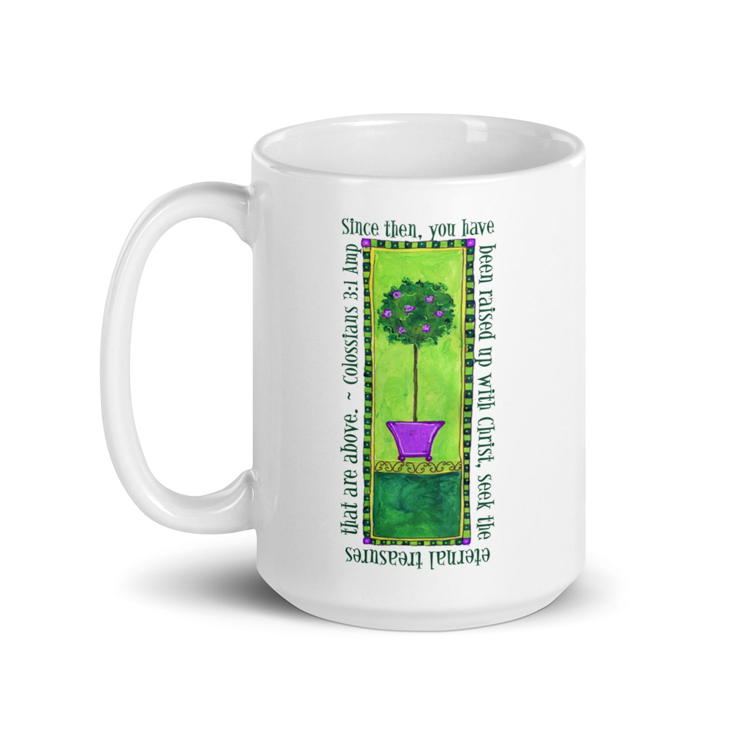 Lively Green - Topiary Mug