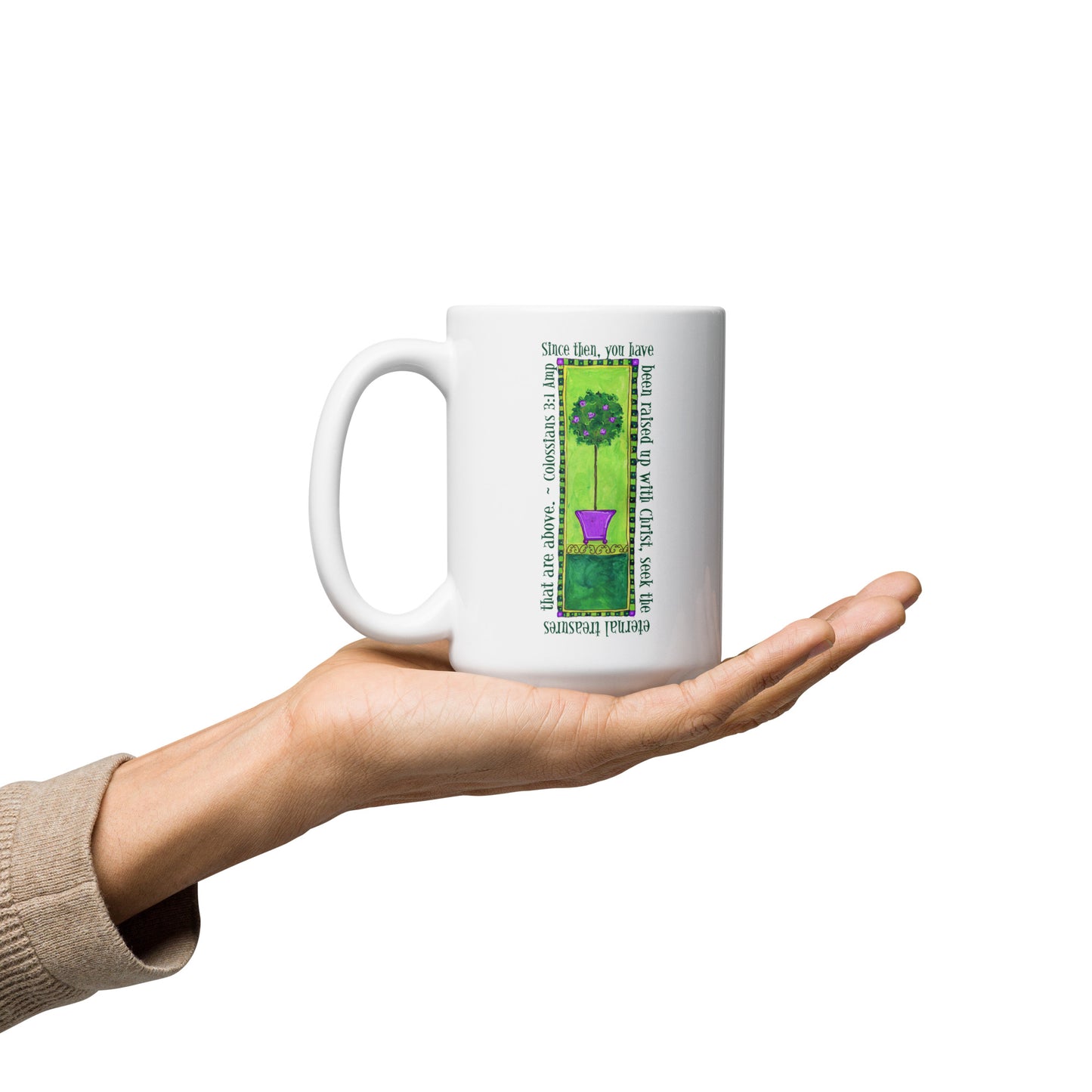 Lively Green - Topiary Mug