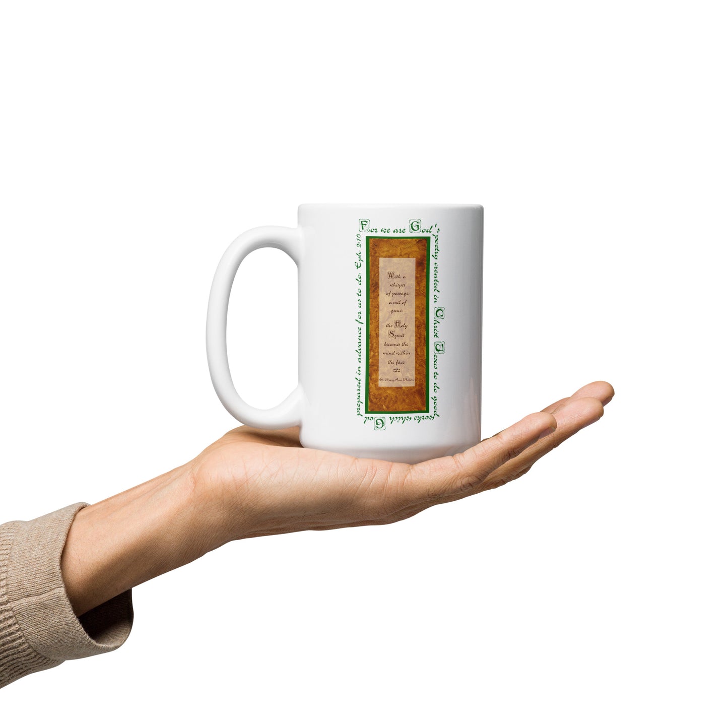 Vivid Orange - God's Poetry Mug