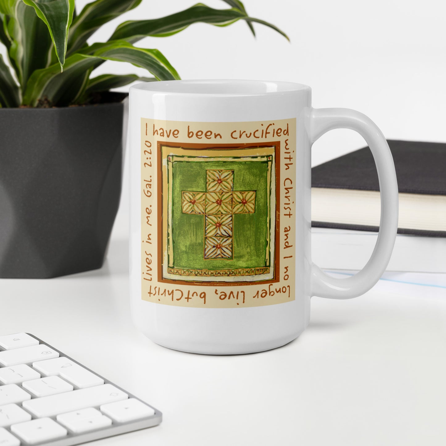 Vibrant Yellow - Hawaiian Cross Mug