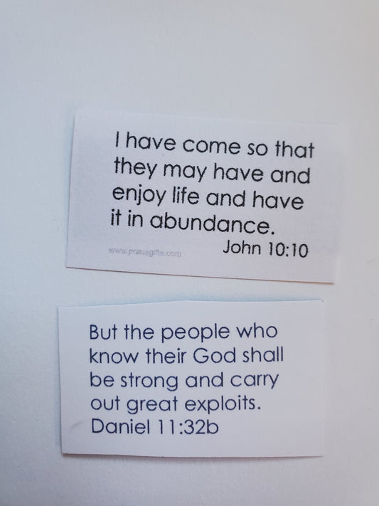 Mini Bookmarks Assortment (40 mini bookmarks)