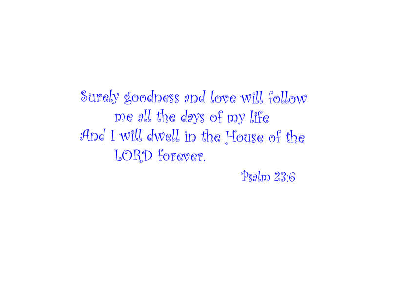 Heavenly Blue Topiary Note Card (Single Card)