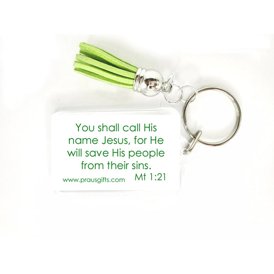 A Very Merry Christmas - Celebrate Jesus Keyring