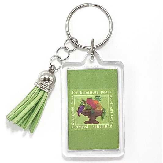 Lively Green - Fruit Key Ring