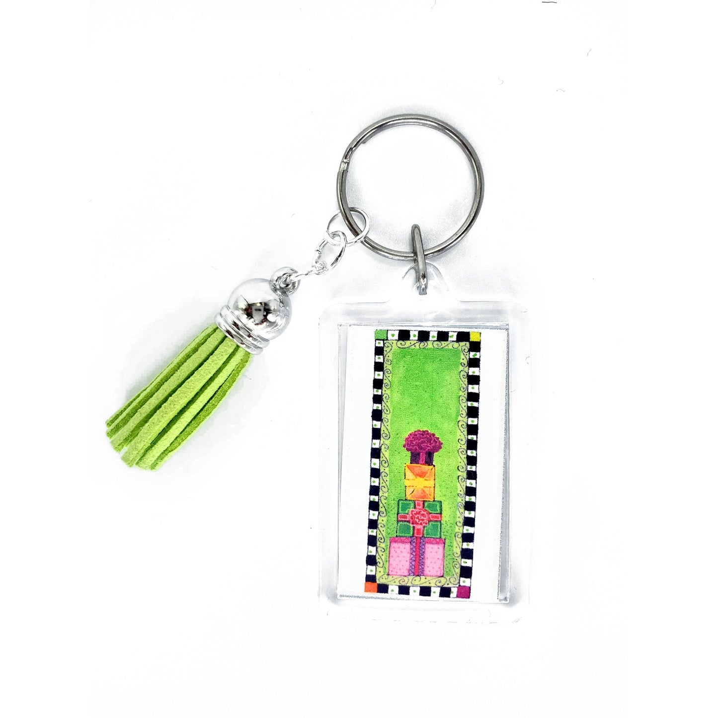 Lively Green - Gifts from God Key Ring