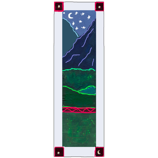Heavenly Blue - God Will Not Slumber Bookmark
