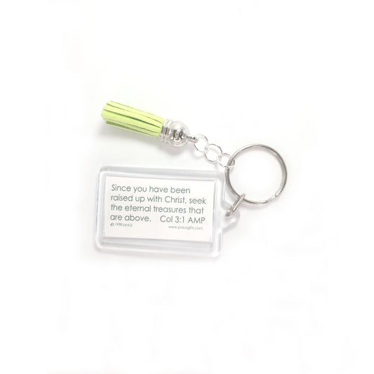 Lively Green - Topiary Keyring