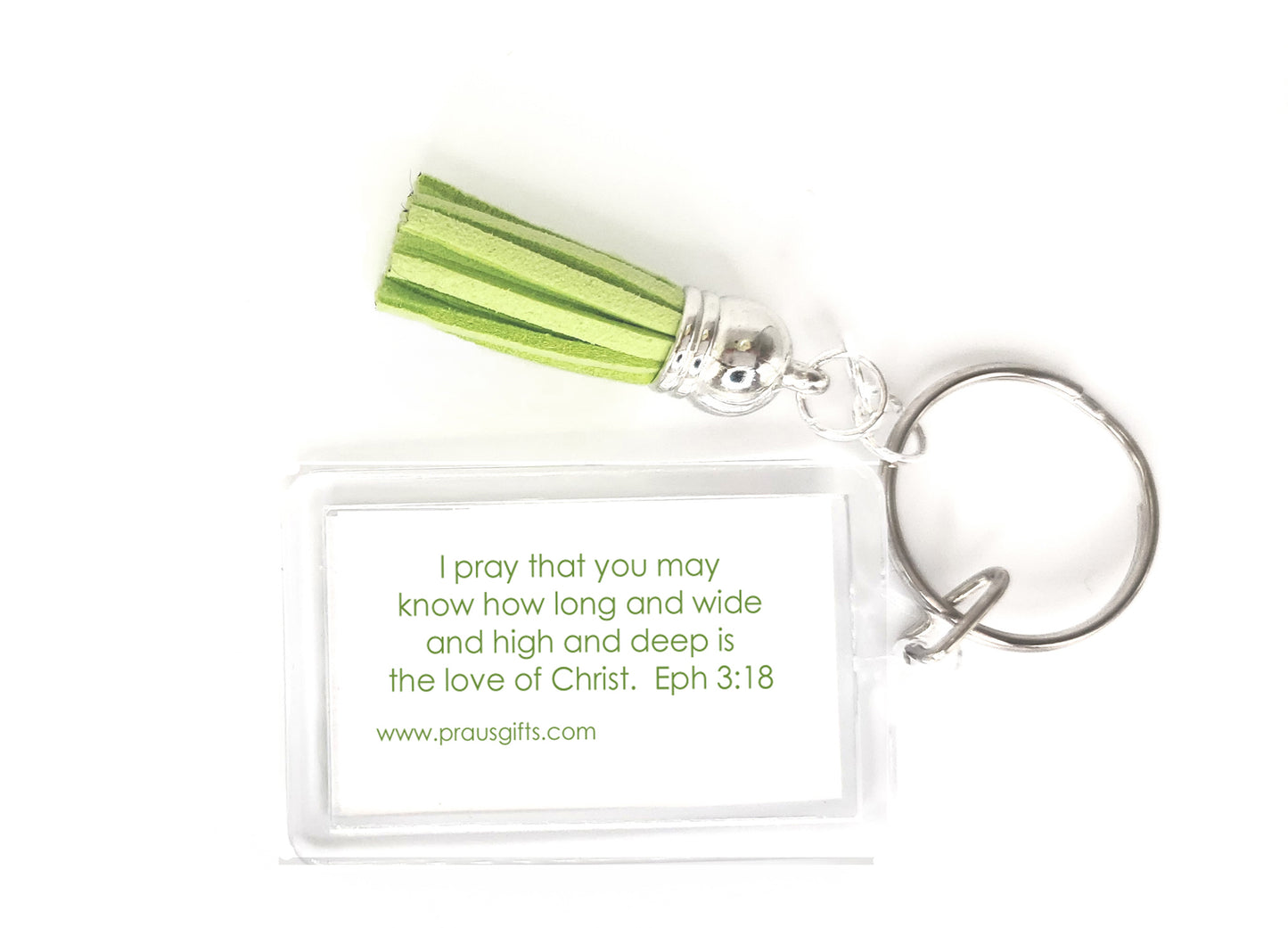 Lively Green - Modern Jesus Keyring
