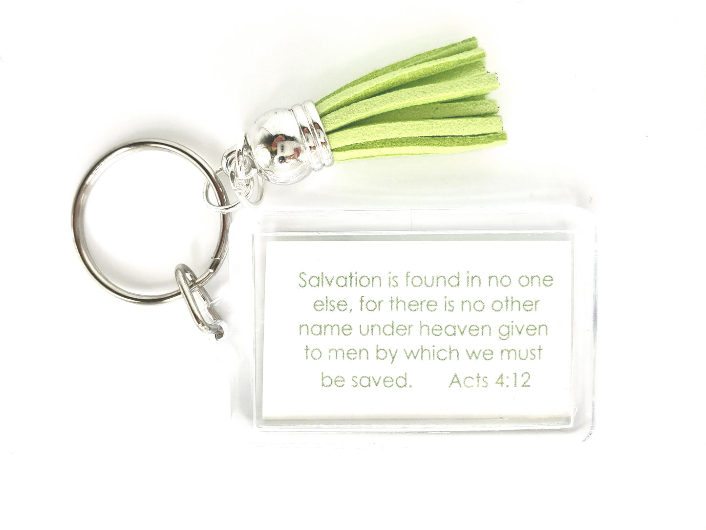 Lively Green - Names of Jesus Keyring