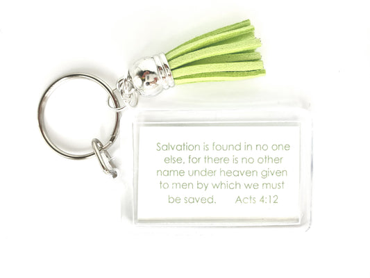 Lively Green - Names of Jesus Keyring
