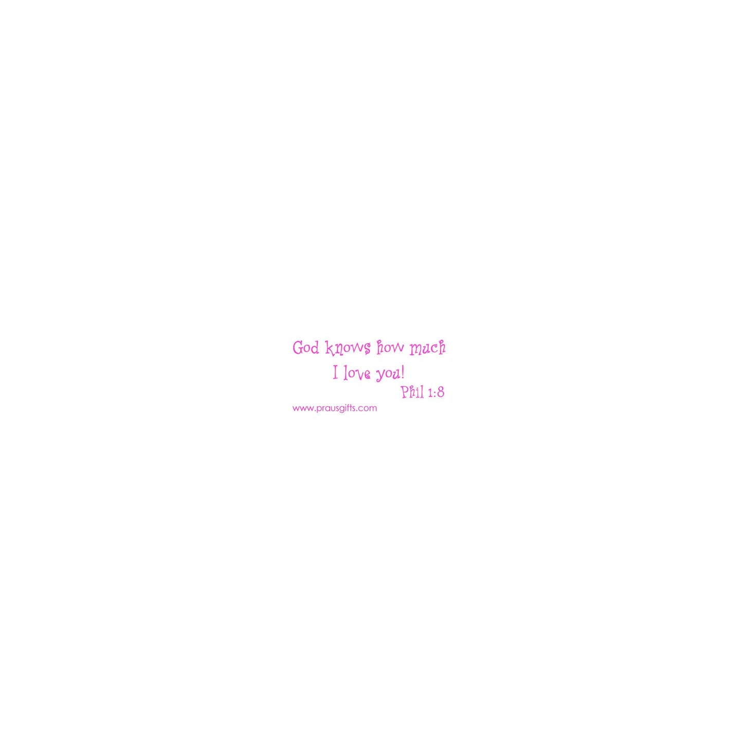 Bright Pink - Striped Heart Mini Bookmarks (40 mini bookmarks)