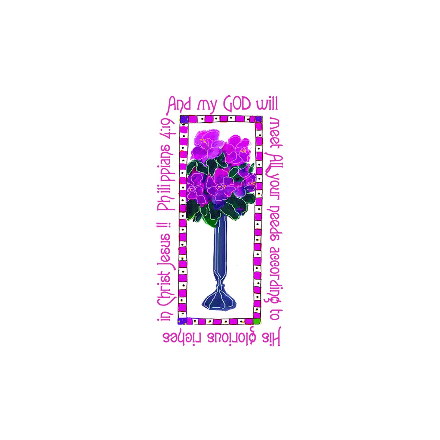 Bright Pink - Azalea Magnet