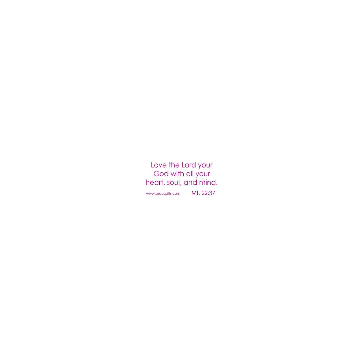 Bright Pink - Heart Mini Bookmarks (40 mini bookmarks)