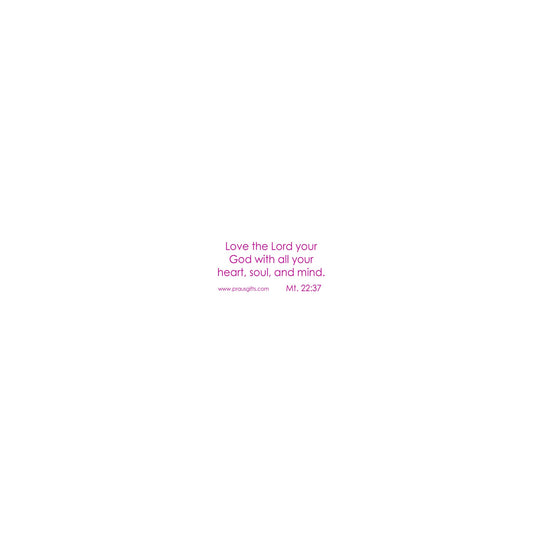 Bright Pink - Heart Mini Bookmarks (40 mini bookmarks)