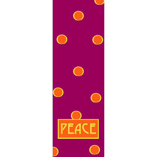 Vivid Orange - Peace Bookmark