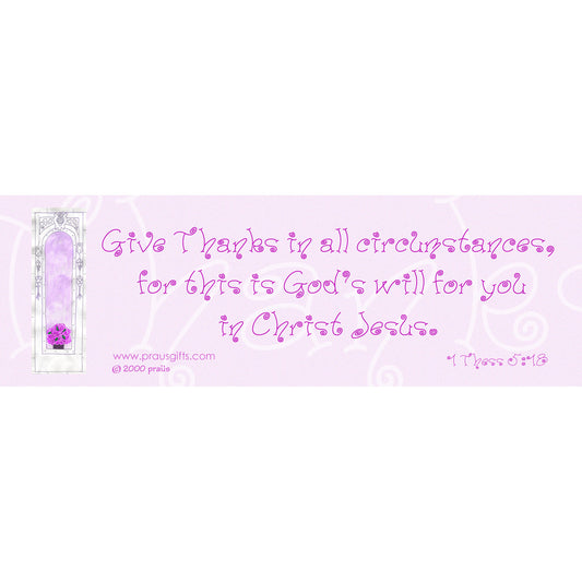 Bright Pink - Flowers in the Window Bookmark