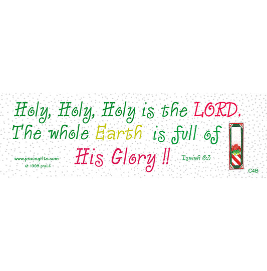 A Very Merry Christmas - Poinsettia Bookmark