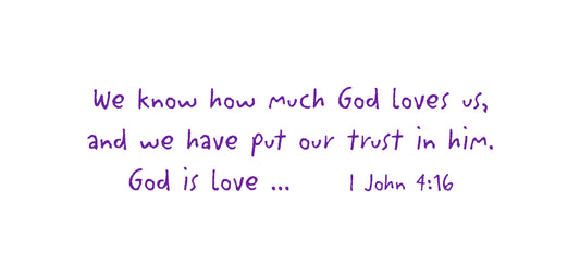 Deep Purple - Stripe Note Card (Single Card)