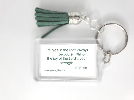 Vibrant Yellow - Roses Key Ring