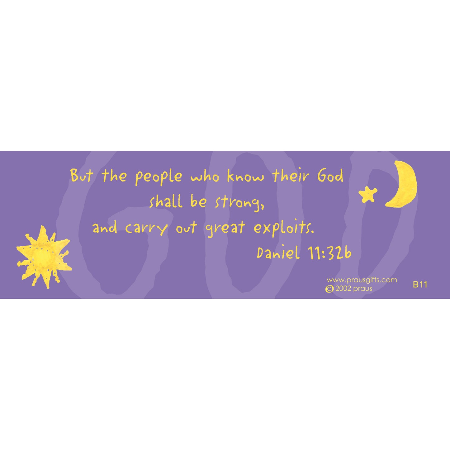 Heavenly Blue - Shine Bookmark