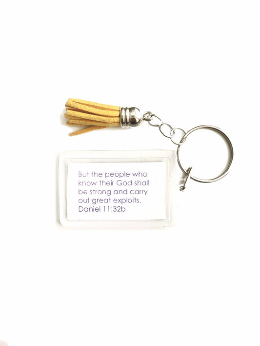 Heavenly Blue - Shine Key Ring