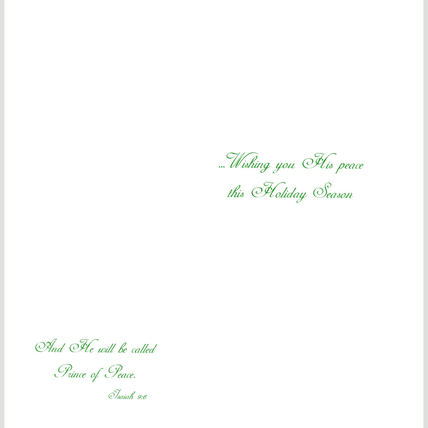 A Very Merry Christmas - Striped Tree Note Cards (Six Cards)