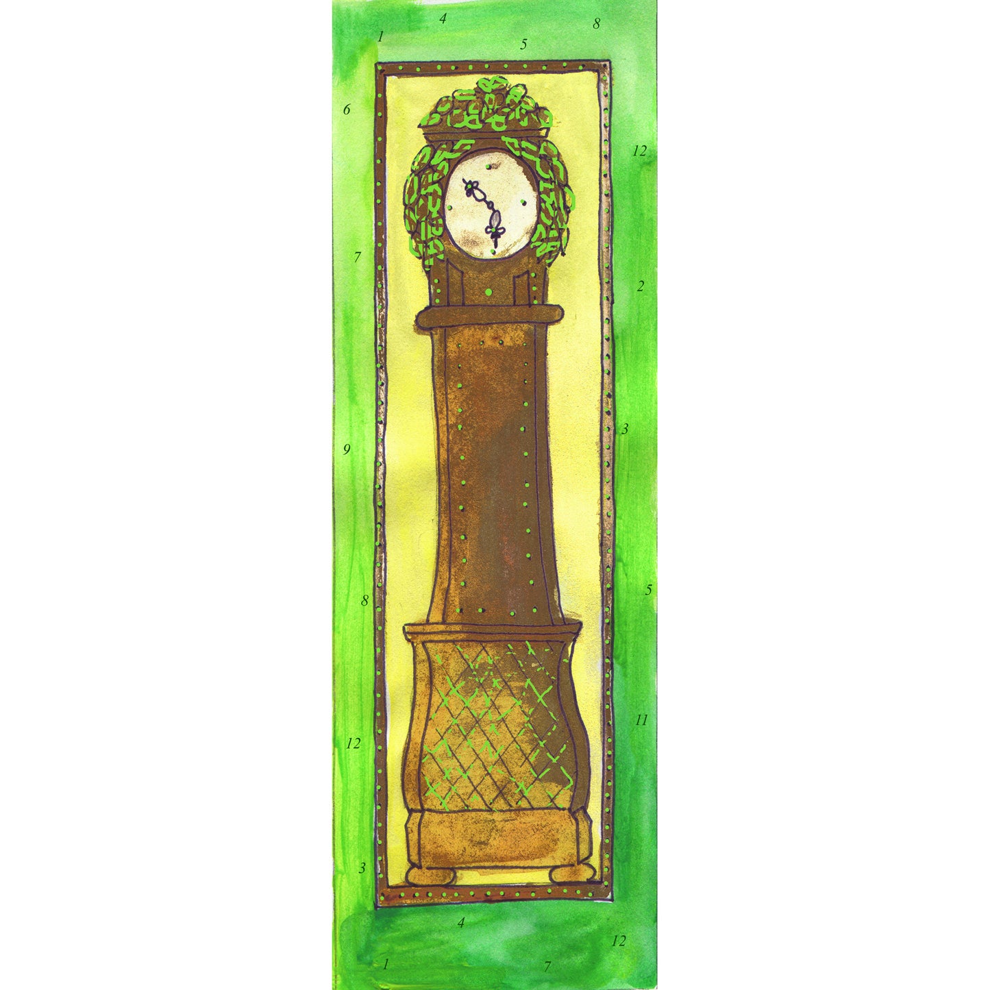 Lively Green - Beautiful in Time Bookmark
