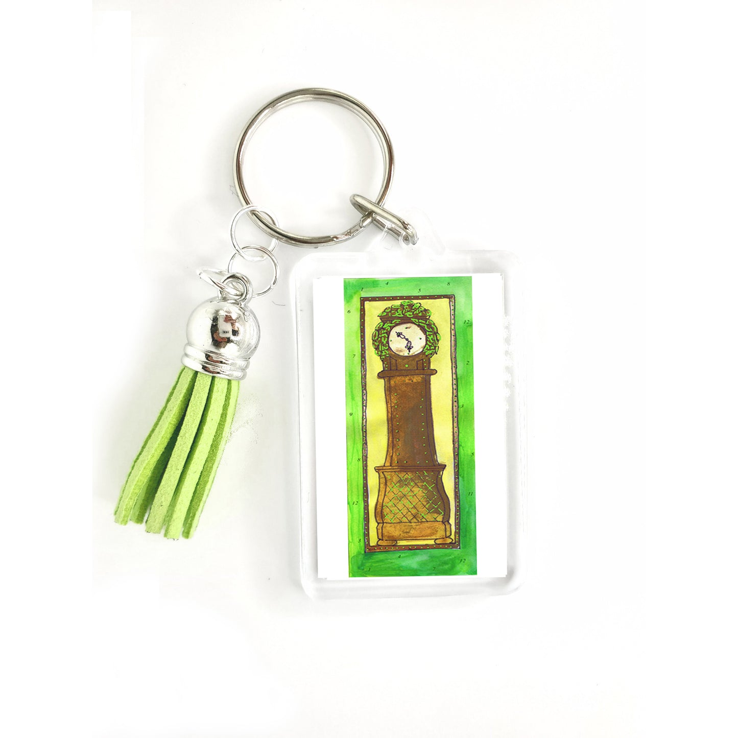 Lively Green - Beautiful in Time Keyring