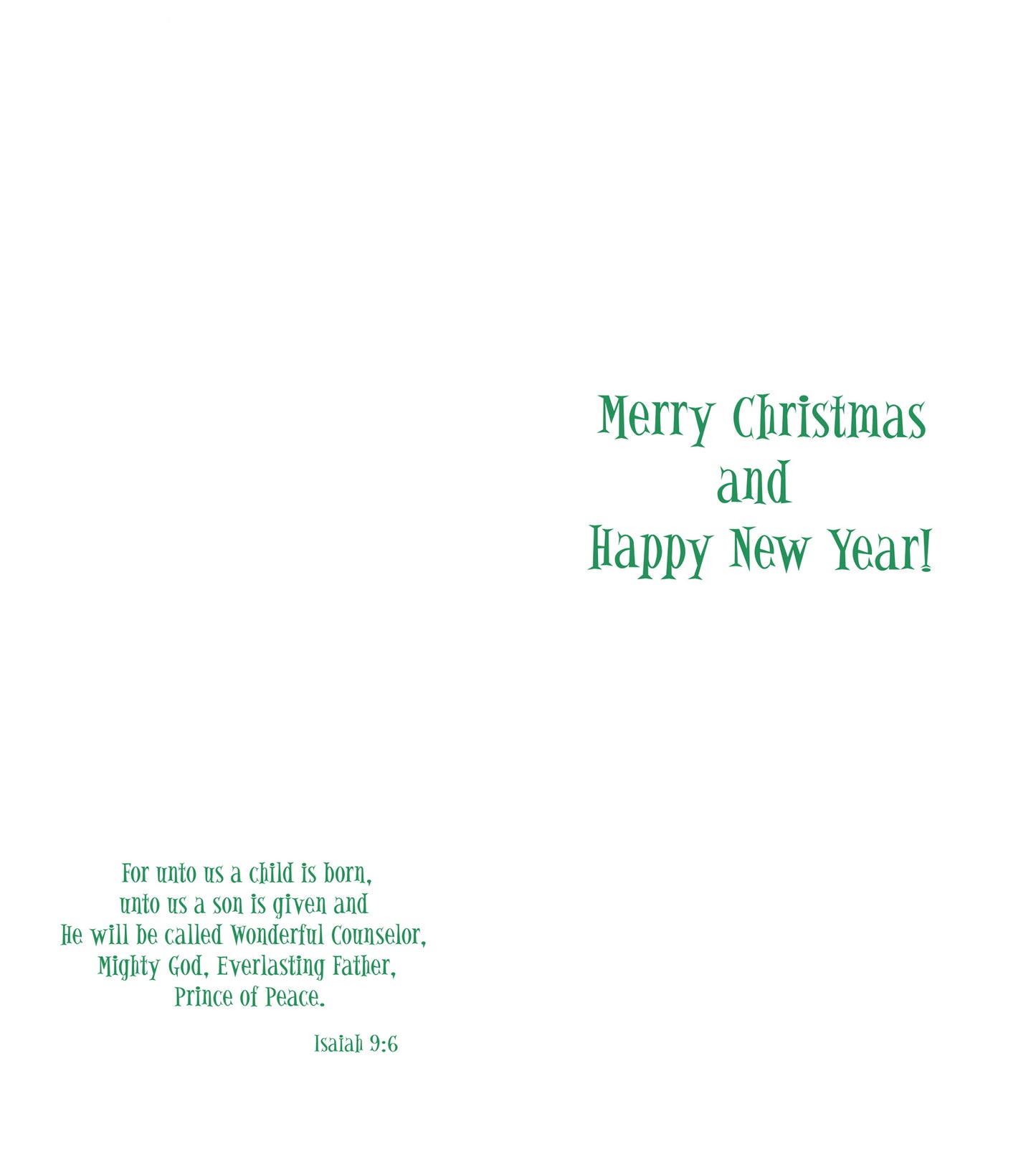 A Very Merry Christmas - A Christmas Topiary Note Cards (Six Cards)