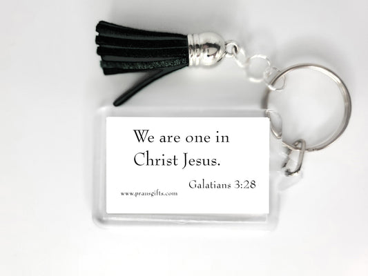 Vivid Orange - Unity in Christ Key Ring