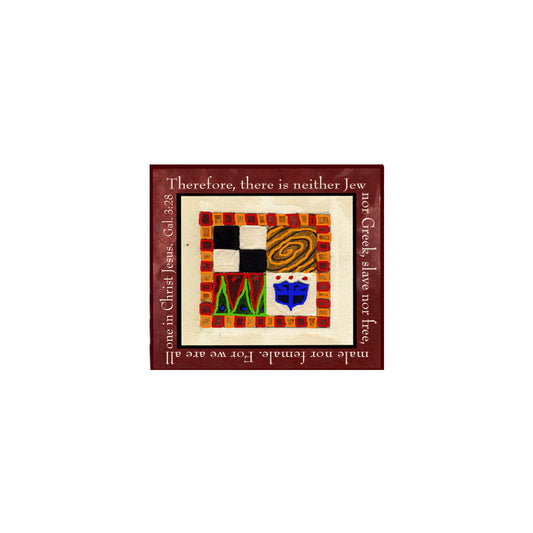 Vivid Orange - Unity in Christ Magnet